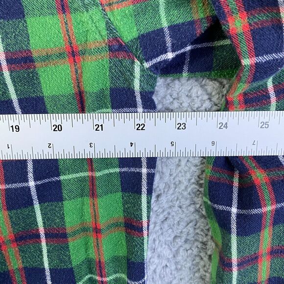 L.L. Bean Men's Green Plaid Dress Shirt - Picture 7 of 13